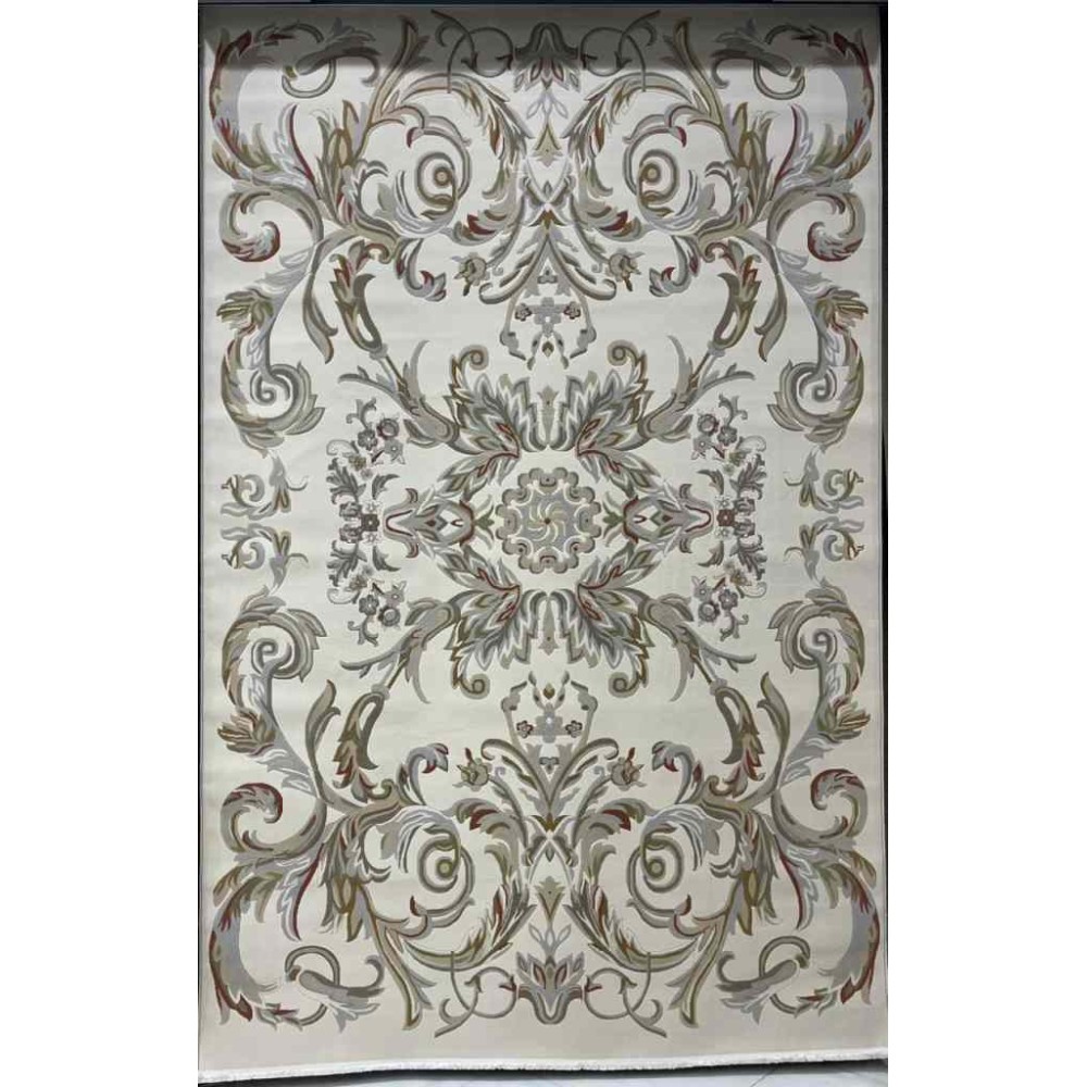 سجاد تركي اناقة نقش فرنسي J941DC كريم مولتي مقاس 50*80