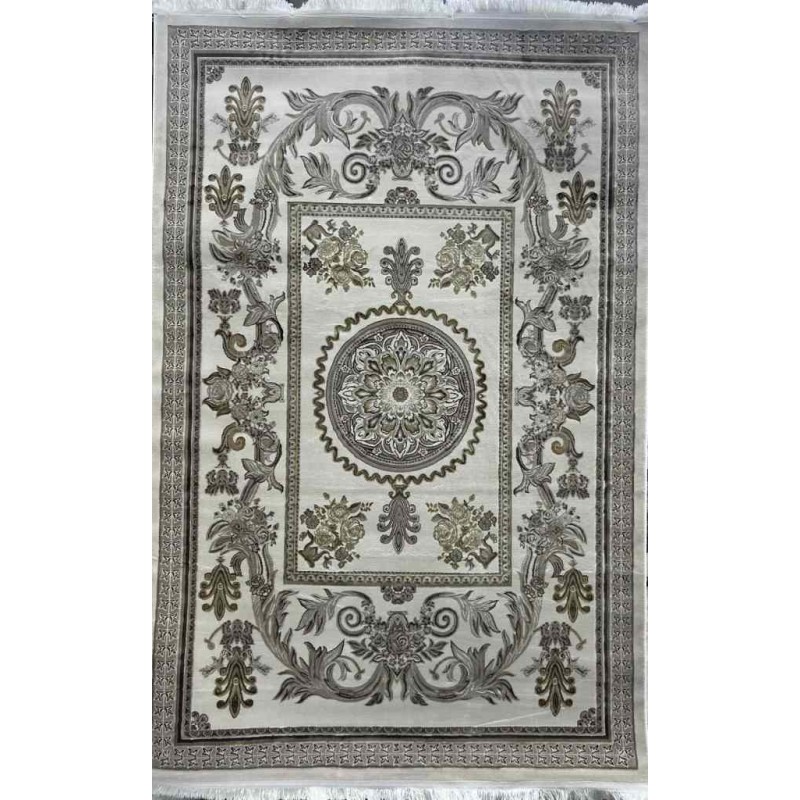 سجاد شرقي اليزا نقش ايراني تركي A6169A بيج غامق كوكين تبلا مقاس  250*350