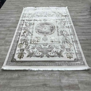 سجاد شرقي اليزا نقش ايراني تركي A6169A بيج غامق كوكين تبلا مقاس  250*350