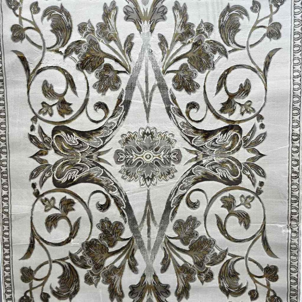 سجاد تركي اليزا نقش فرنسي تركي A6169A بيج كوكن ذهبي مقاس 50*80