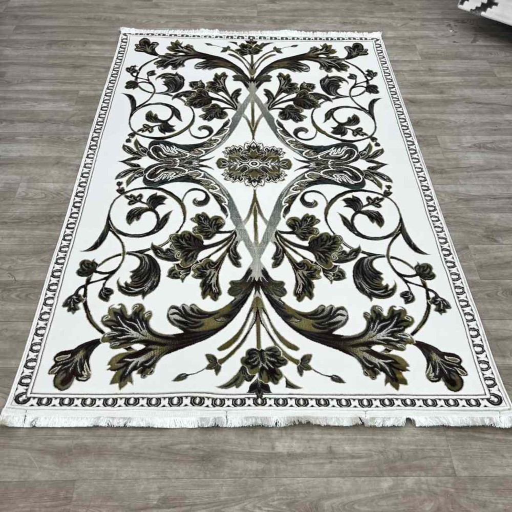 سجاد تركي اليزا نقش فرنسي تركي A6169A كريم ذهبي مقاس  200*300