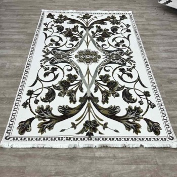 سجاد تركي اليزا نقش فرنسي تركي A6169A كريم ذهبي مقاس  200*300