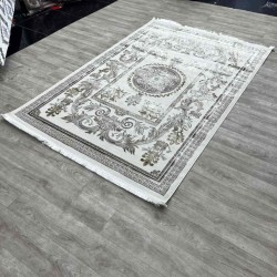 سجاد شرقي اليزا نقش ايراني تركي 36023A بيج كوكين تيلا مقاس 150*220