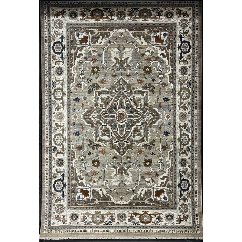 سجاد ليفون بوهيمي تركي M9262 بيج D84929 مقاس 80*150 - سجاد بوهيمي