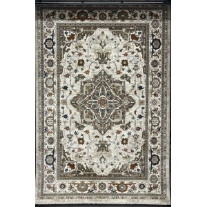 سجاد ليفون بوهيمي تركي M9262 كريم D84424 مقاس 400*500