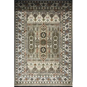 سجاد ليفون بوهيمي تركي L6952 بيج D84949 مقاس 80*150