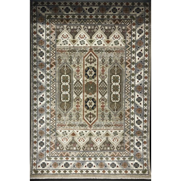 سجاد ليفون بوهيمي تركي L6952 بيج D84949 مقاس 300*400