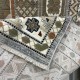 سجاد ليفون بوهيمي تركي L6952 رصاصي D84747 مقاس 80*150 - سجاد بوهيمي