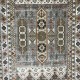 سجاد ليفون بوهيمي تركي L6952 رصاصي D84747 مقاس 80*150 - سجاد بوهيمي