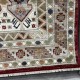 سجاد ليفون بوهيمي تركي L6952 احمر D84X9X مقاس 100*300 - سجاد بوهيمي