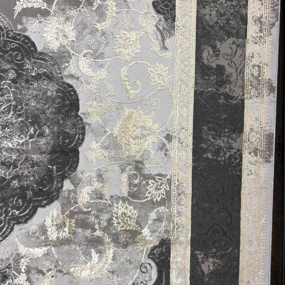 سجاد ليزا كولد تركي رصاصي مقاس 300*400