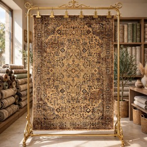 سجاد لونا بوهيمي تركي OE72C بني مقاس 250*350