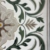 سجاد ميرا نقش فرنسي تركي SRC40A كريم اخضر مقاس 150*220