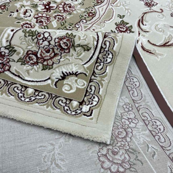 سجاد تركي باريس 6989C لون كريم مقاس 250*350