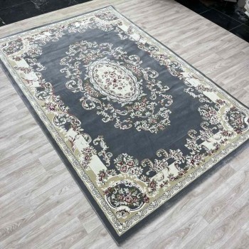 سجاد تركي باريس 6989C لون رصاصي مقاس 250*350