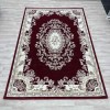 سجاد تركي باريس 6989C لون احمر عنابي مقاس 500*600