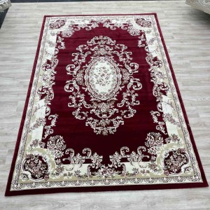 سجاد تركي باريس 6989C لون احمر عنابي مقاس 300*500
