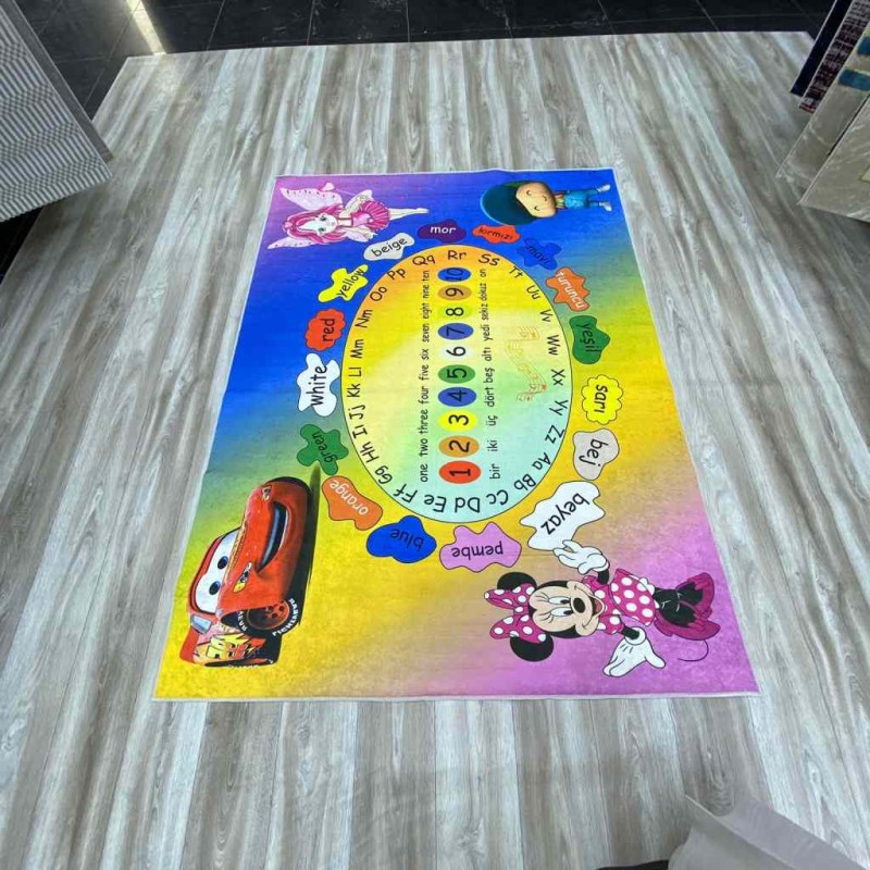 سجاد اطفال ربل حروف و رقام