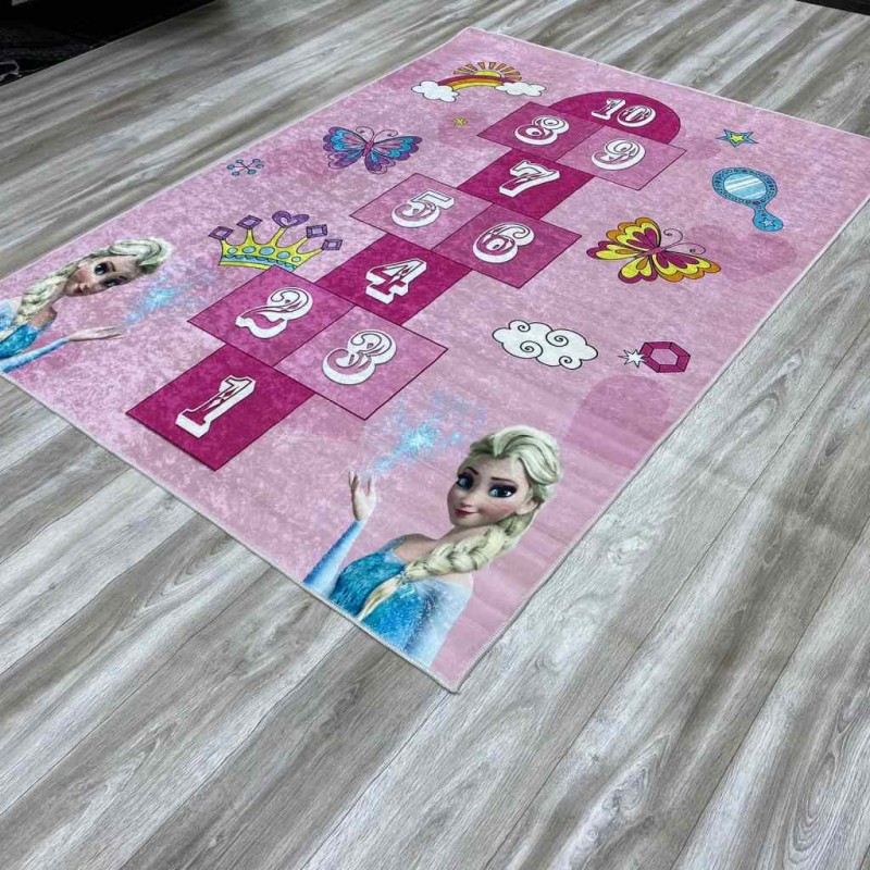 سجاد اطفال ربل ارقام  وردي