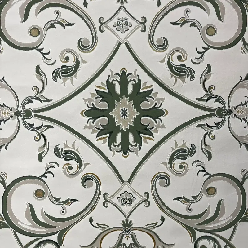 سجاد سفير تركي SRC28A كريم اخضر مقاس 250*350 - سجاد فرنسي شرقي