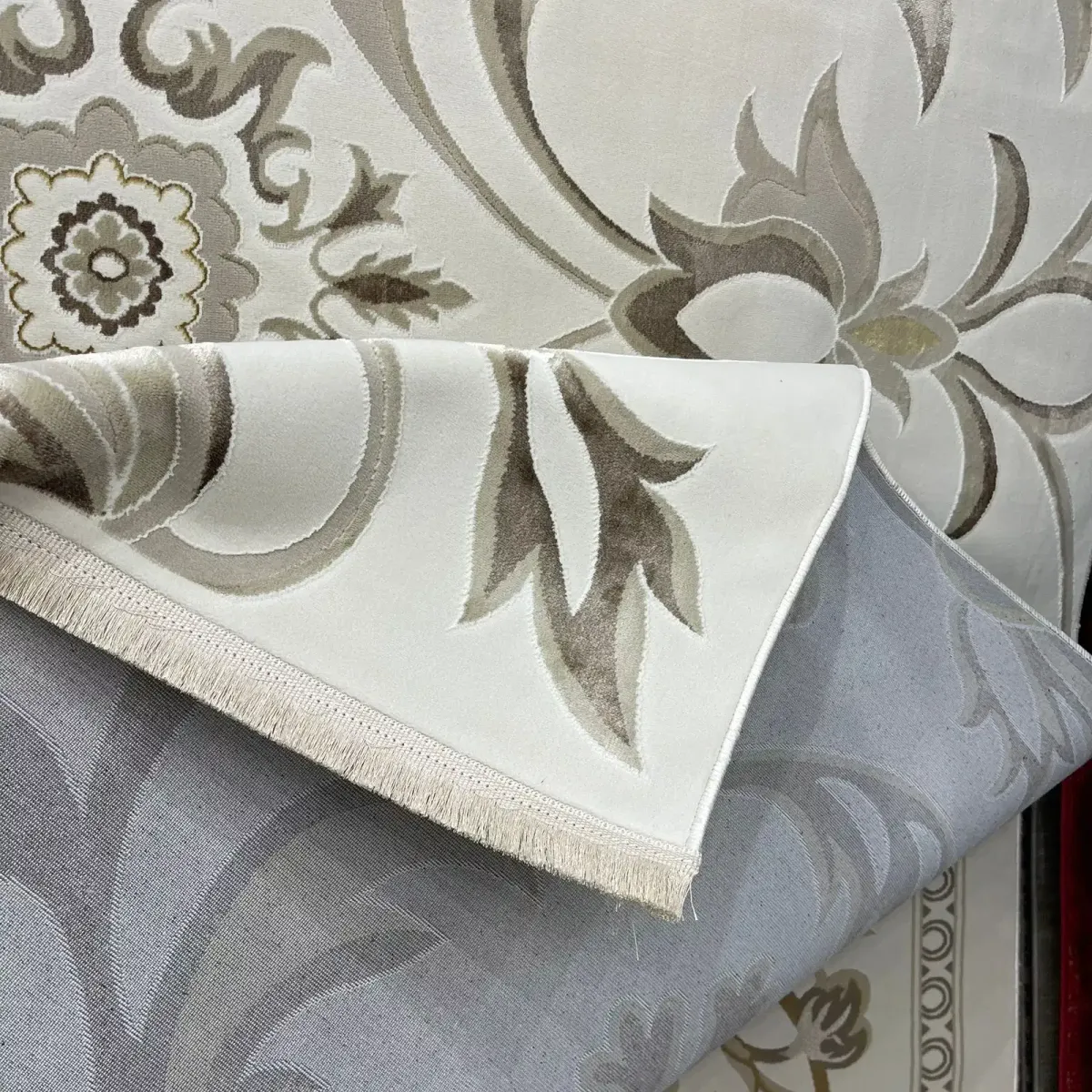 سجاد سفير تركي SRC32C كريم بيج مقاس 250*350 - سجاد فرنسي شرقي