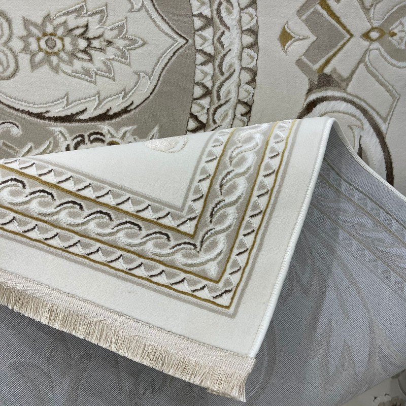 سجاد سفير تركي SRC03A كريم بيج مقاس 50*80