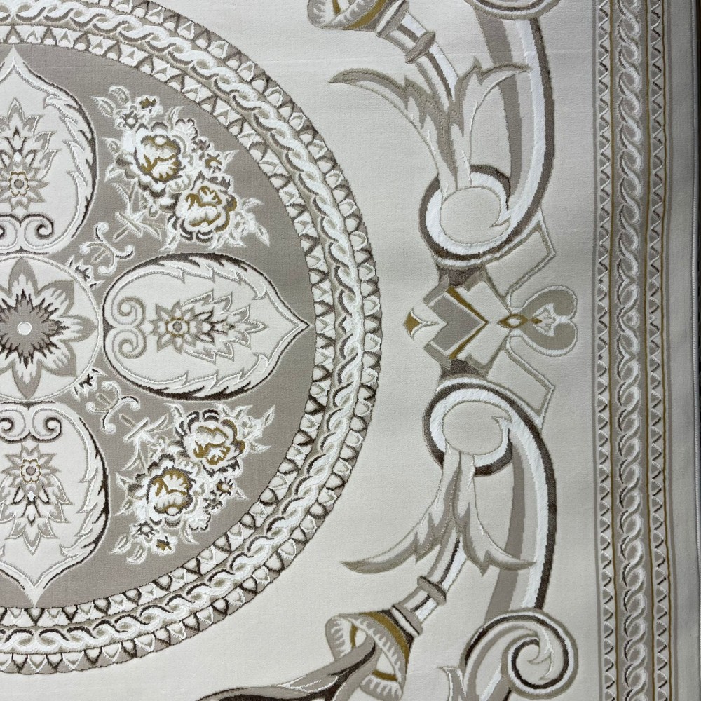 سجاد سفير تركي SRC03A كريم بيج مقاس 50*80