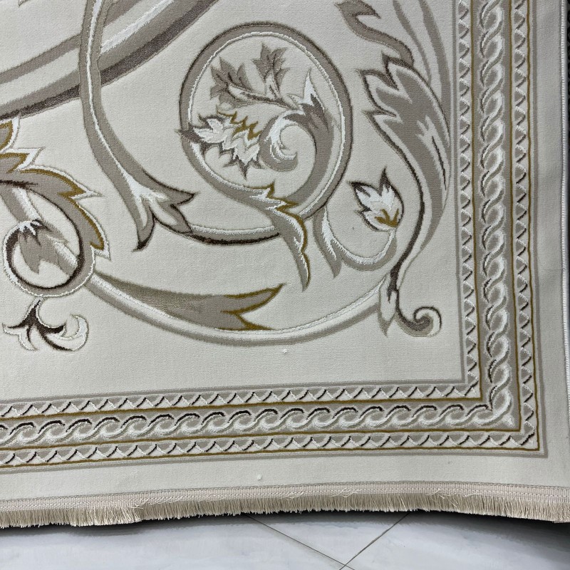 سجاد سفير تركي SRC03A كريم بيج مقاس 50*80