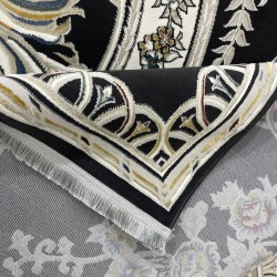 سجاد سفير تركي SRC04A اسود مولتي مقاس 150*220 سجاد سفير تركي SRC04A اسود مولتي مقاس 150*220