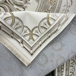 سجاد سفير تركي SRC04A كريم بيج مقاس  300*400