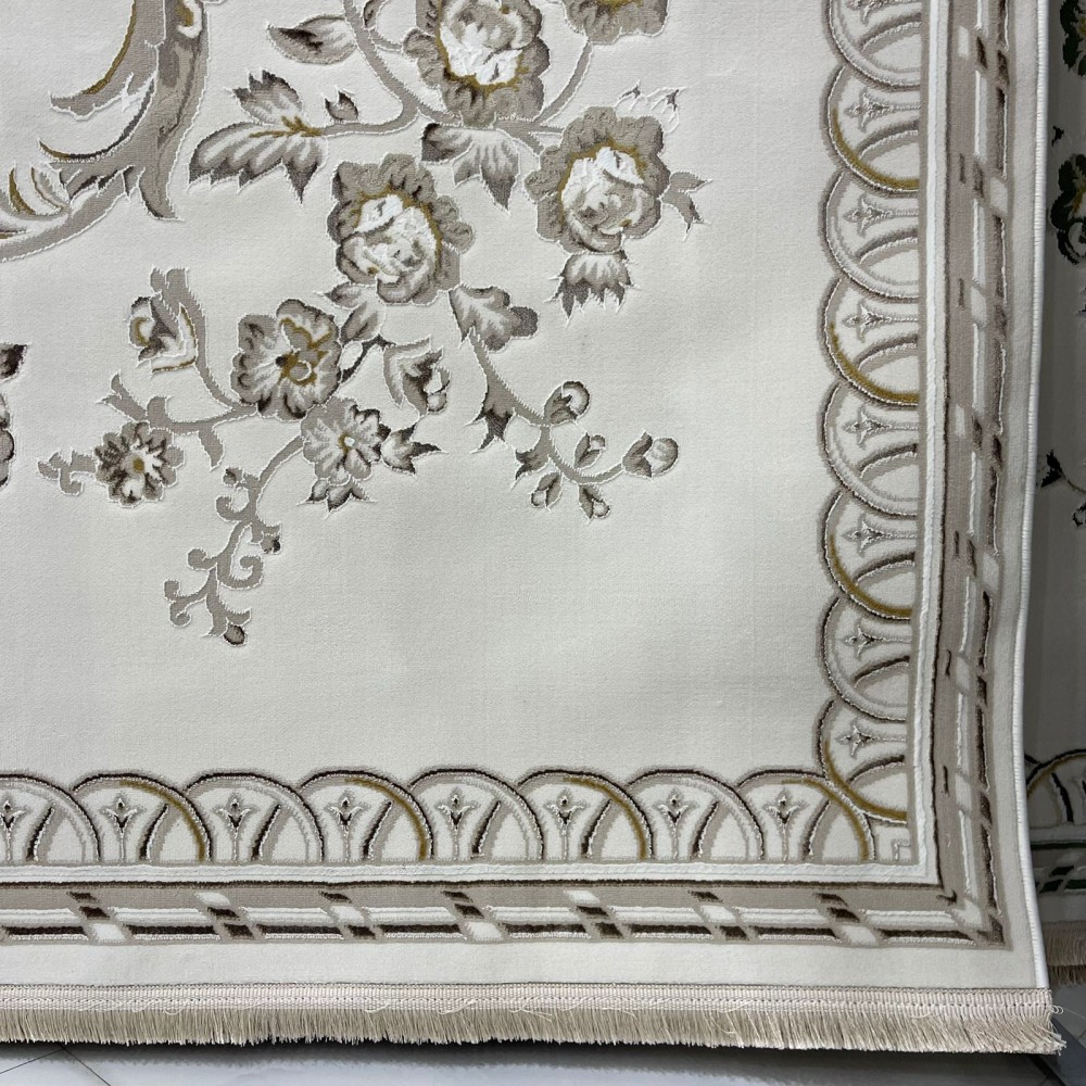 سجاد سفير تركي SRC04A كريم بيج مقاس  300*400