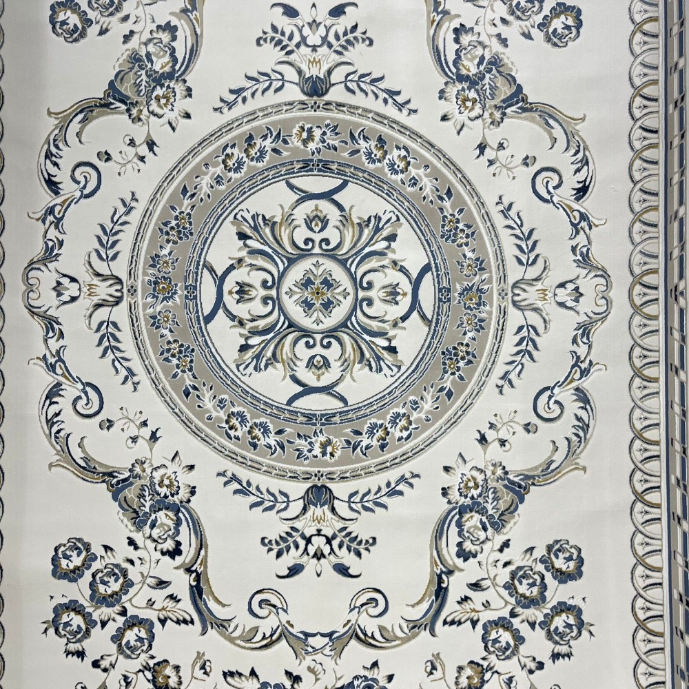 سجاد سفير تركي SRC04A كريم سماوي مقاس 50*80