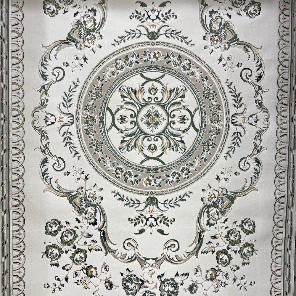 سجاد سفير تركي SRC04A كريم اخضر مقاس 300*400