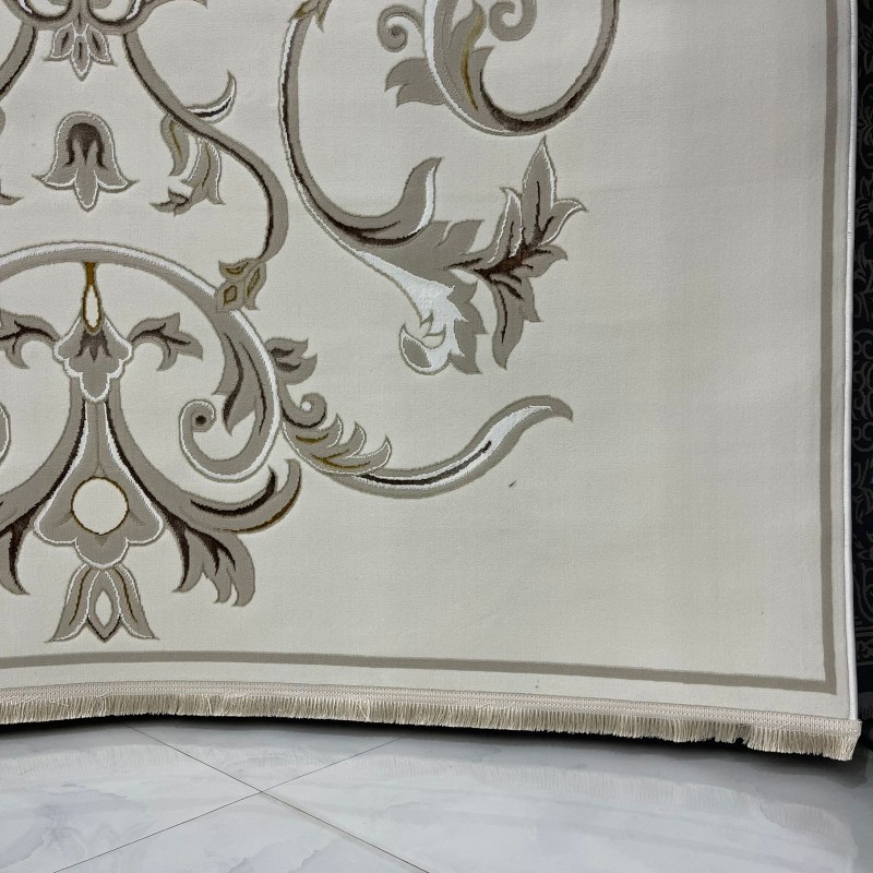 سجاد سفير تركي SRC05A كريم بيج مقاس  300*400