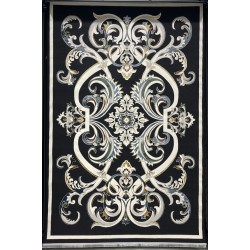 سجاد سفير تركي SRC06A اسود مولتي مقاس  300*400