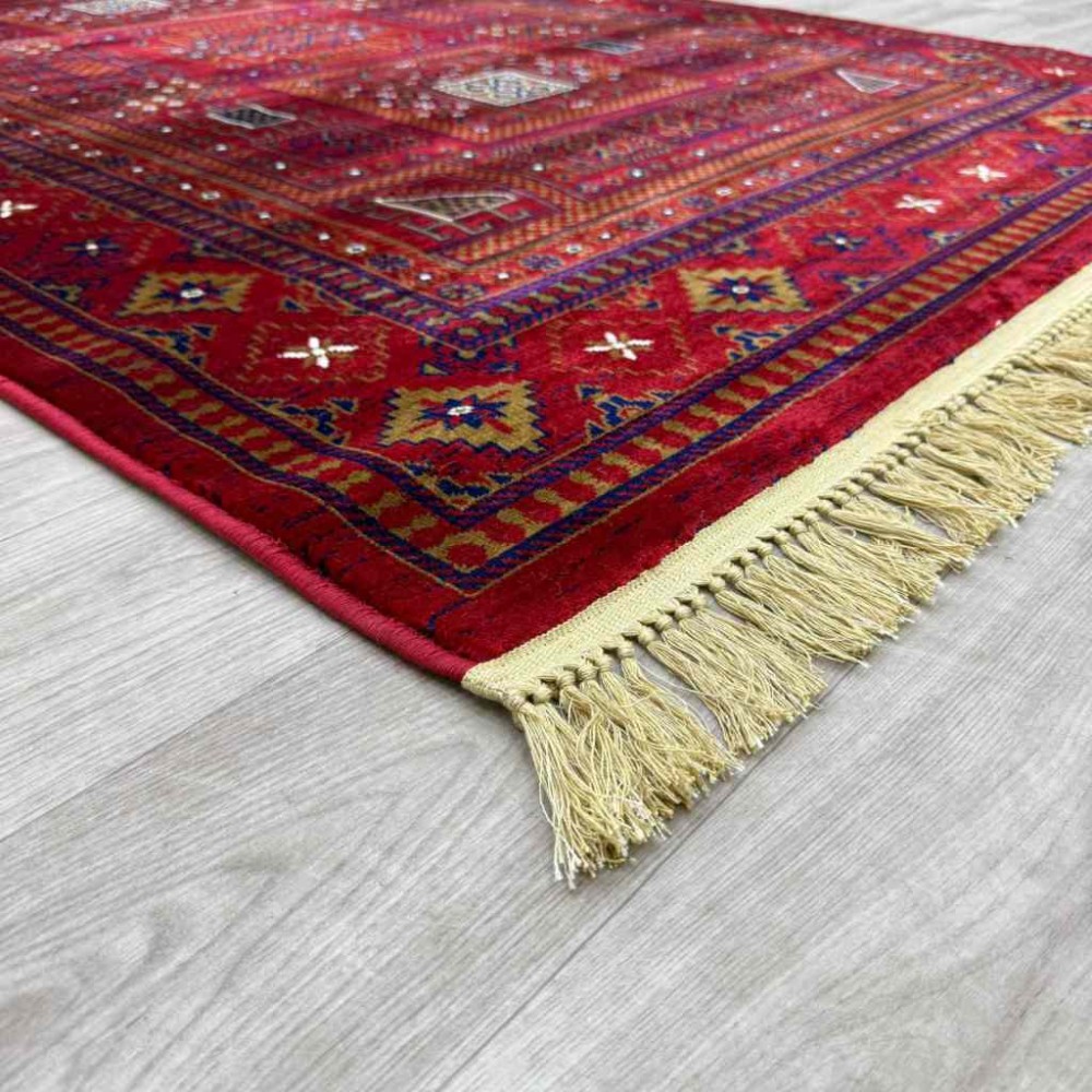 سجاد سراي تركي E396 احمر مقاس 100*300