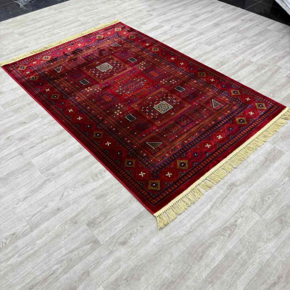 سجاد سراي تركي E396 احمر مقاس 100*300