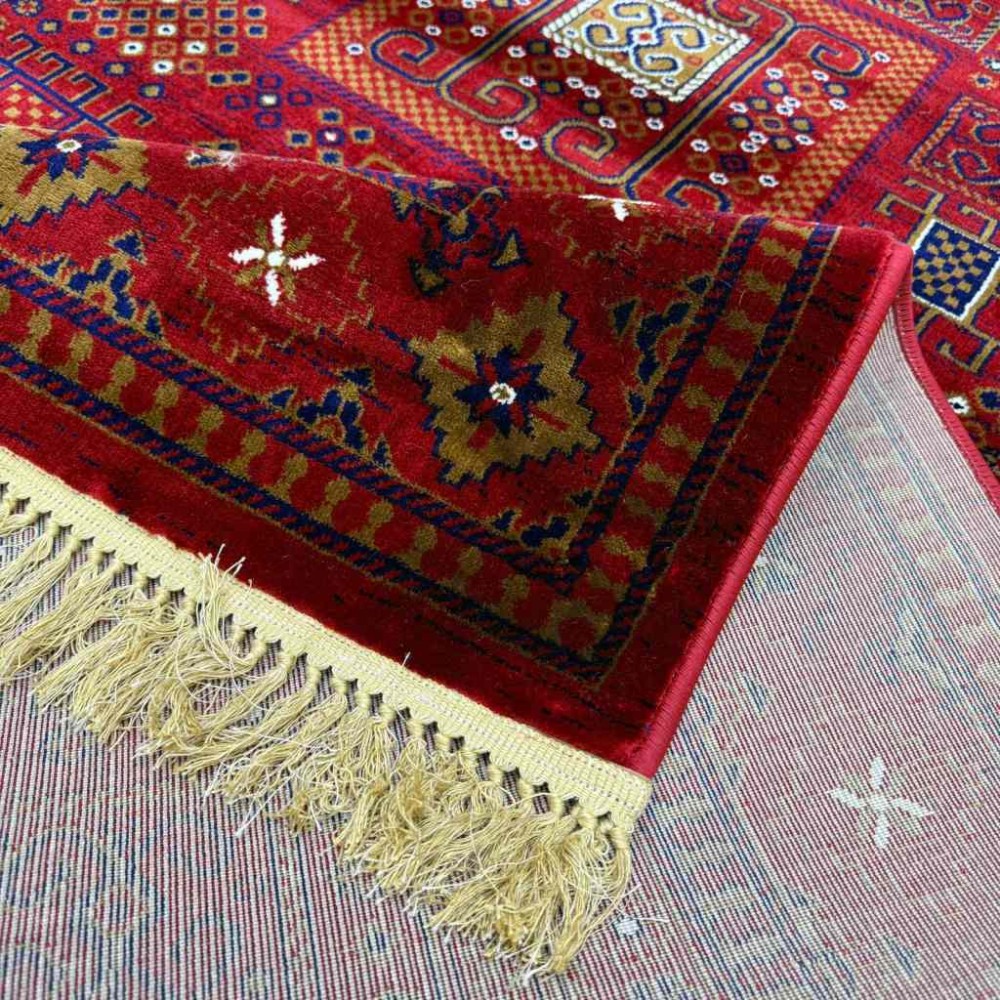 سجاد سراي تركي E396 احمر مقاس 100*300