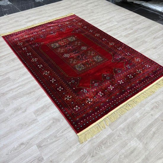 Turkish saray carpet E397 red size 150*220 Turkish saray carpet E397 red size 150*220