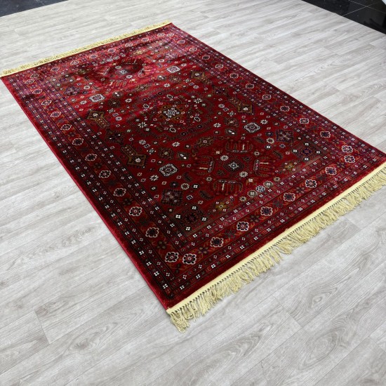 Turkish saray carpet E398 red size 100*200 Turkish saray carpet E398 red size 100*200