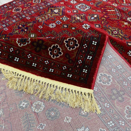 Turkish saray carpet E398 red size 100*200 Turkish saray carpet E398 red size 100*200
