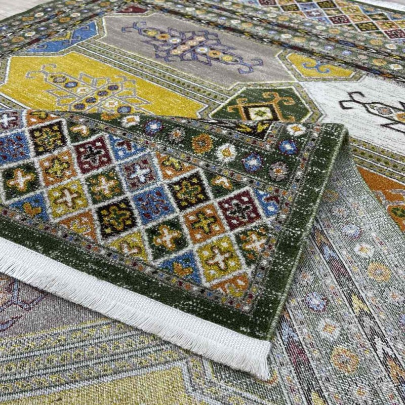سجاد شرقي تركي 17373Y10 اخضر مقاس 250*350