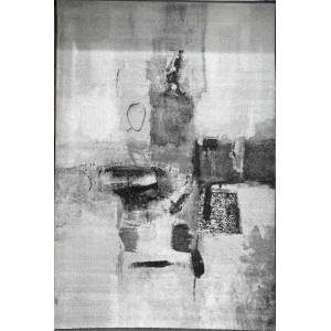 سجاد تركي سوفت P835A رصاصي مقاس  80*150