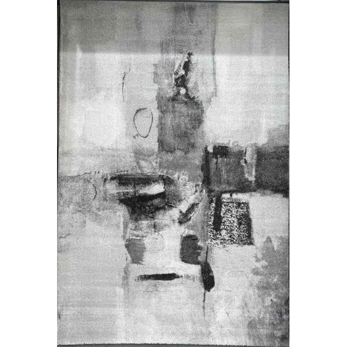 سجاد تركي سوفت P835A رصاصي مقاس 50*80 سجاد تركي سوفت P835A رصاصي مقاس 50*80