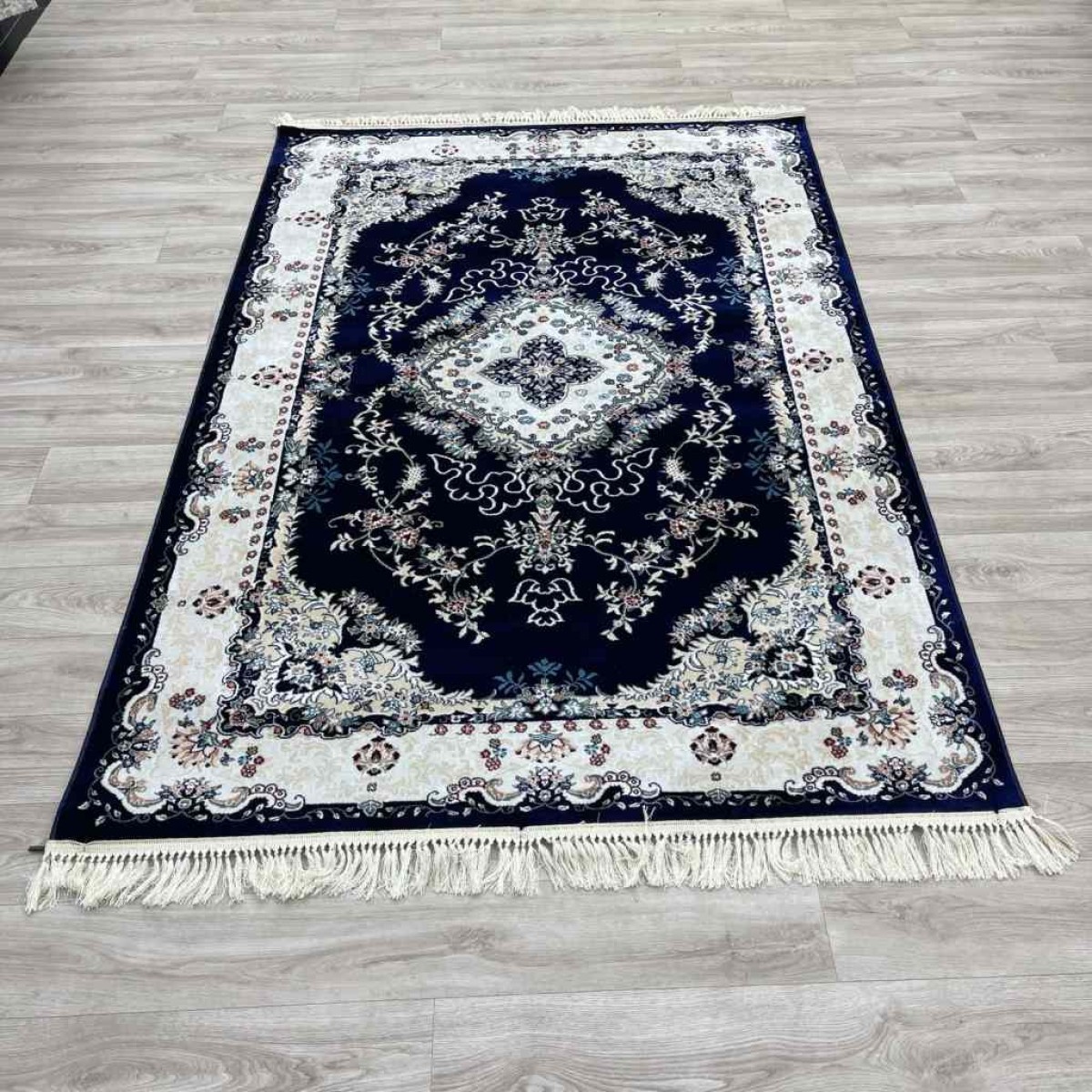 سجاد تركي سوبر اصفهان C709A لون كحلي مقاس 200*300