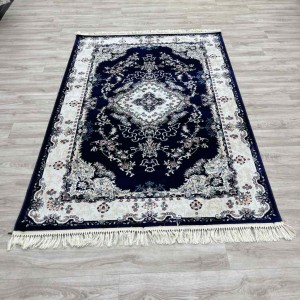 سجاد تركي سوبر اصفهان C709A لون كحلي مقاس 300*400