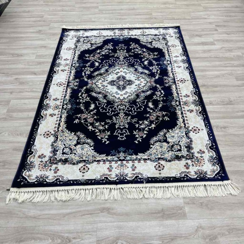 سجاد تركي سوبر اصفهان C709A لون كحلي مقاس 200*300