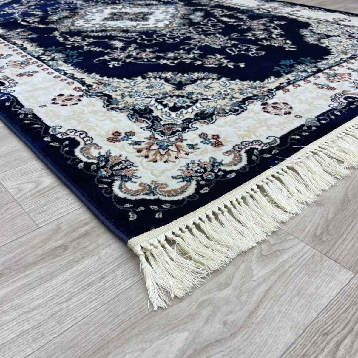 سجاد تركي سوبر اصفهان C709A لون كحلي مقاس 200*300
