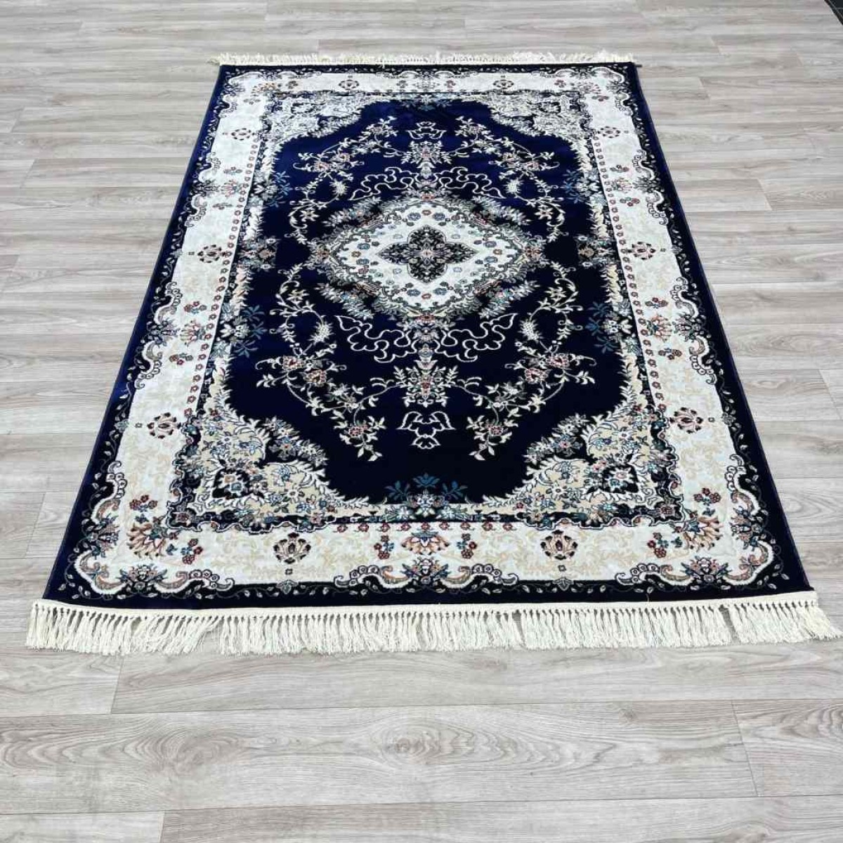 سجاد تركي سوبر اصفهان C709A لون كحلي مقاس 200*300