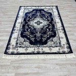 سجاد تركي سوبر اصفهان C709A لون كحلي مقاس 200*300